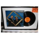 Framed Mac Wiseman and Lester Flatt Album