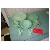 Oven Fire King Jadeite Ware