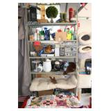 Metal shelf