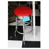 Retro chrome bar stool