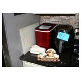 Ice maker, air fryer, and kitchen decor