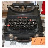 vintage 1937 Monarch Pioneer manual typewriter