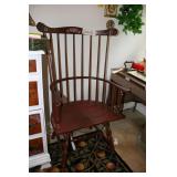Wood Windsor armchair