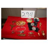 Clock key and jewelry