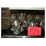 Metal Wine cups and items