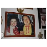 a photo of Mac Wiseman with Patsy Cline