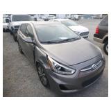 2017 HYUNDAI ACCENT--COLD A/C