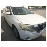 2014 NISSAN PATHFINDER COLD A/C