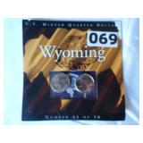 US Minted Quarter Dollar - Wyoming