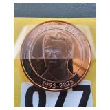 Charlie Kirk .999 Copper Round Coin