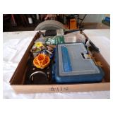 misc. box of tools and hardware