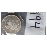 1922 Peace Silver Dollar