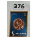 baseball treasure coins