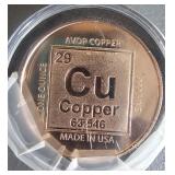 Rub for Luck one ounce .999 fine copper coin