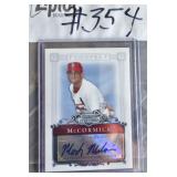 Mark McCormick Autographed baseball card