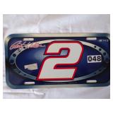 Rusty Wallace #2 Lic Plate