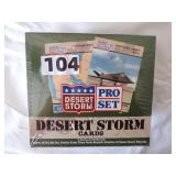 Desert Storm Pro Set Collectible Cards