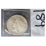 1923 Peace Silver Dollar