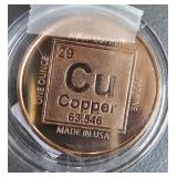 Rub for Luck one ounce .999 fine copper coin