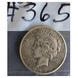 1927 Peace Silver Dollar