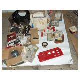 pallet of lawn mower motor parts