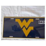 West Virginia Lic Plate