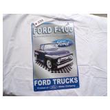 Ford Trucks metal sign