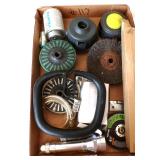 misc. box of tools and hardware