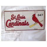 St. Louis Cardinals Lic Plate