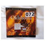 2 US Minted Quarter Dollar - Oklahoma
