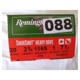 25 X Rounds 20 ga Shotgun Shells
