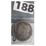 1884 Morgan Silver Dollar