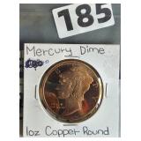 Mercury Dime Copper Coin
