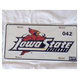 Iowa State Cyclones Lic Plate