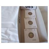 Mercury Dimes (3)