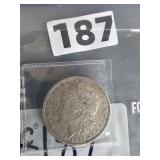 1882 Morgan Silver Dollar