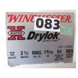 24 Rounds 31/2 BBB Shotgun Shells