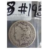 1889 Morgan Silver Dollar
