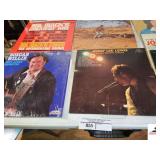 (20) COUNTRY ALBUMS HANK WILLIAMS, SR. - JOHNNY HORTON - BILL BLACK - MARTY ROBBINS - LORETTA LYNN - JERRY LEE LEWIS - BOXCAR WILLIE - GLEN CAMPBELL - STATLER BROTHERS - SLIM WHITMAN - COTTON IVY - ED