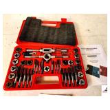 80 PCS METRIC &SAE TAP AND DIE SET -LIKE NEW