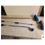 (2) WASH BROOMS WATER NOZZLE - (SHED)
