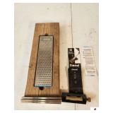TREND DIAMONDS STONE HONING GUIDE DWS/HG/SET 400LB & 1200LB 2 3/4" X 10" DIAMOND HONING - ANGLE GUIDE & ROLLER WHEEL - ULTRA SHARP 300 GRIT, 600 GRIT, & 1200 GRIT STONES WITH DIRECTIONS (TRAILER)