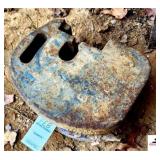 (2) KUBOTA FRONT TRACTOR WEIGHTS (IMP. SHED)