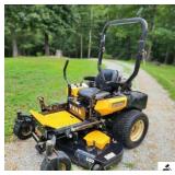 CUB CADET COMMERCIAL ZERO TURN LAWN MOWER MODEL L60 - CUB CADET TANK - KOHLER MOTOR - RUNS GOOD - (IMP SHED)