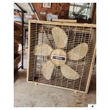 GALAXY WINDOW SHOP FAN - RUNS SHOWS WEAR - NEEDS CLEANED - (GARAGE)
