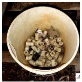 VINTAGE PORCELAIN WIRE INSULATORS - (IMP. SHED)