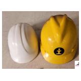 YELLOW HARD HAT AND WHITE HARD HAT (SHOP)
