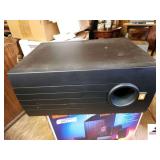 JBL SIMPLY CINEMA COMPLETE 7-PIECE HOME CINEMA SOUND SYSTEM - DOLBY PRO-LOGIC PROCESSOR WITH 5 AMPLIFLIERS - VIDEO SHIELDED SATELLITES, WALL MOUNTABLE FOR FRONT, CENTER & REAR  - POWERFUL SUBWOOFER FO