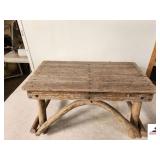 VINTAGE PRIMITIVE HANDMADE STOOL (SHOP)