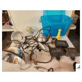 TUB OF HEAT LAMPS-NEW AND USED-TRAILER LIGHTS- NEW CONNECTORS